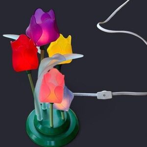 Colorful Tulip Flower Lamp